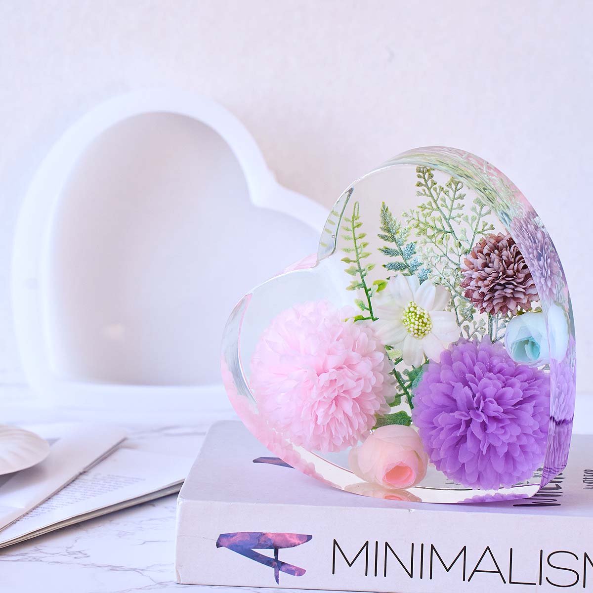 Large Love Silicone Mold DIY H - огляд і ціна Resin Craft Ideas