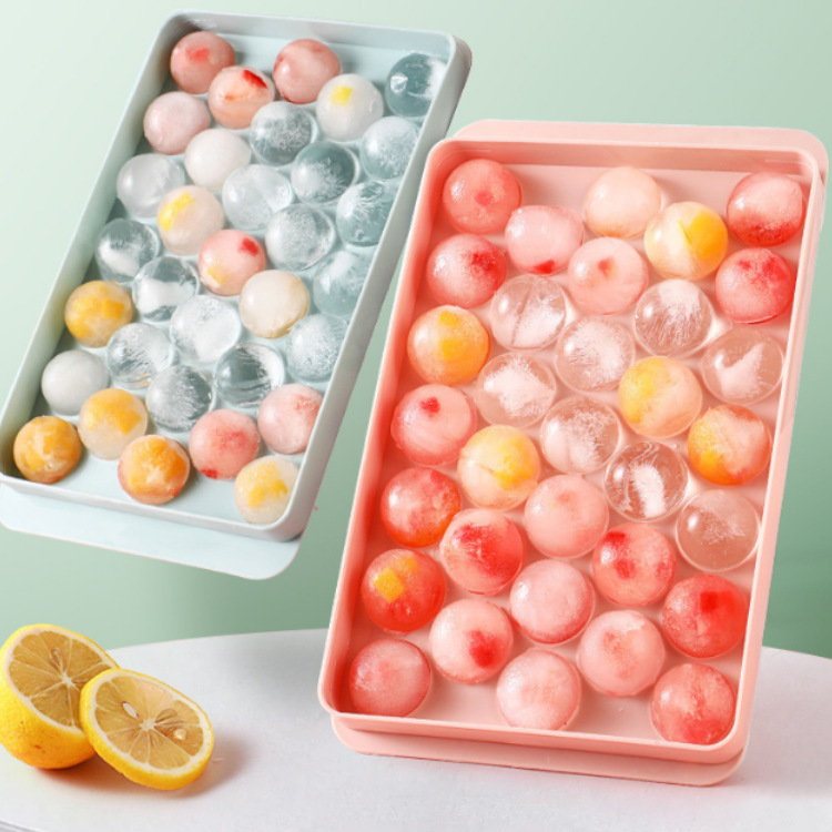3D Round Ice Cube Tray with Li - огляд і ціна Coaster Mold Round