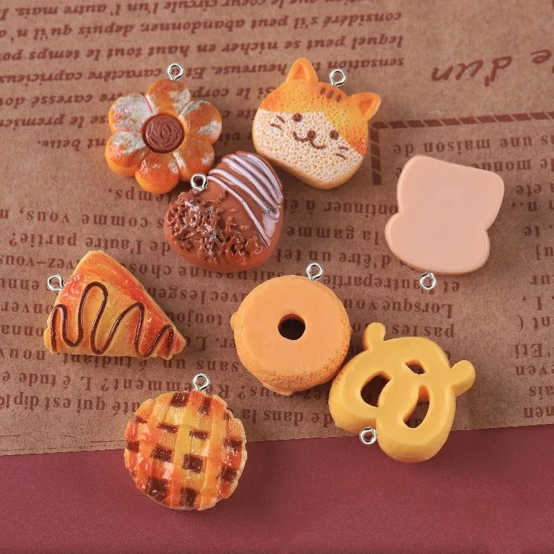 10 Pieces Cute Fake Food Resin - огляд і ціна Resin Crafts Diy