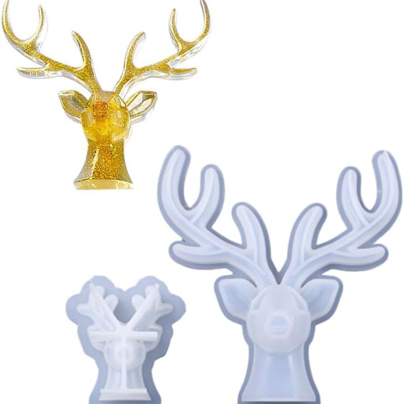 2 Pieces of Deer Antlers Ornam - огляд і ціна Resin Craft Ideas