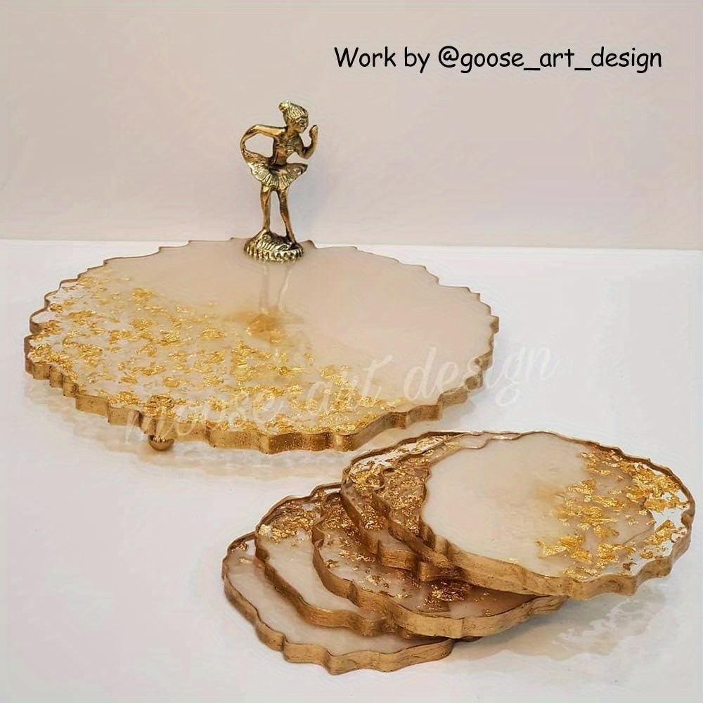 Irregular Agate Geode Resin Si - огляд і ціна Geode Mold Silicone