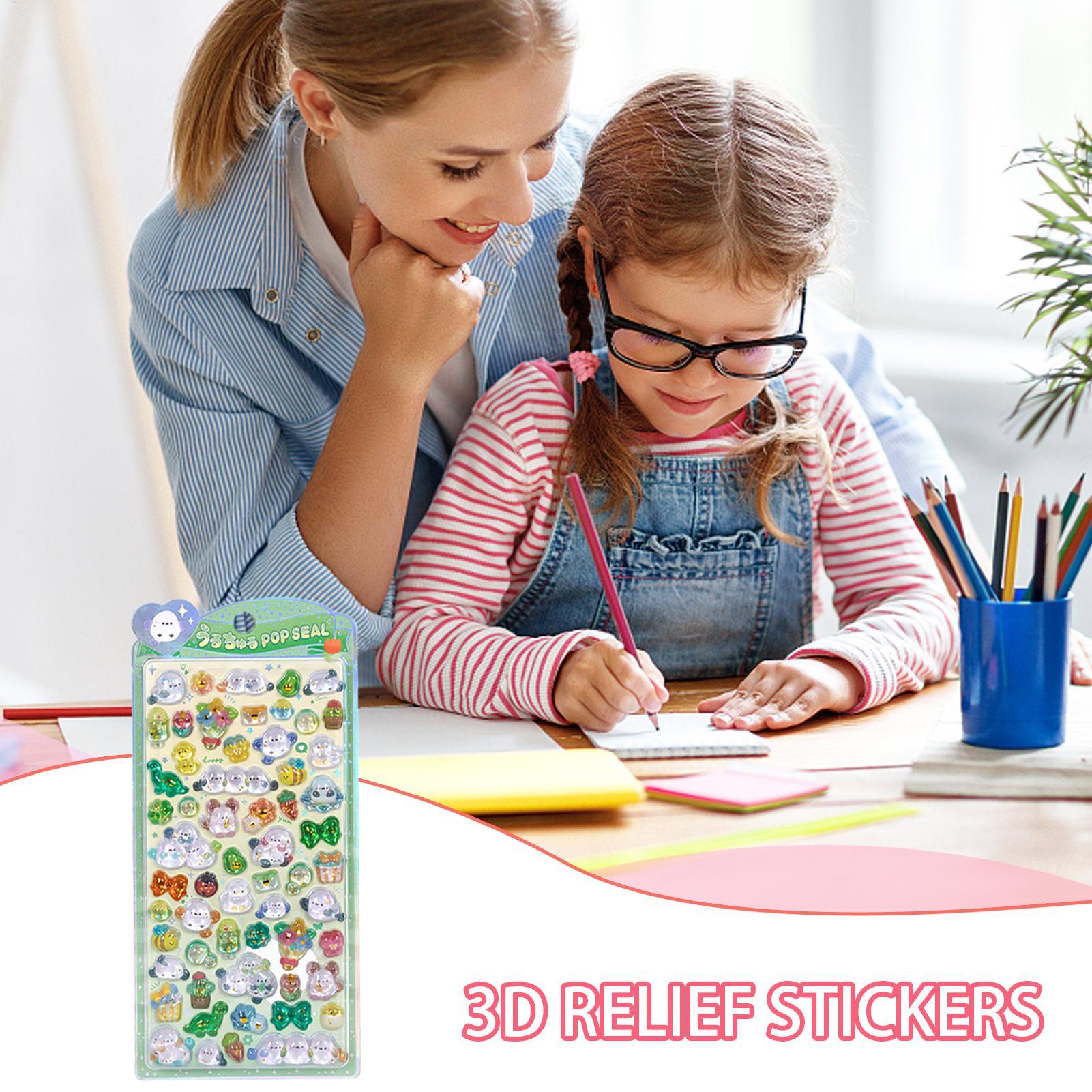 Cute Sticker Pack 3D Glitter S - огляд і ціна Resin Glitter Pack