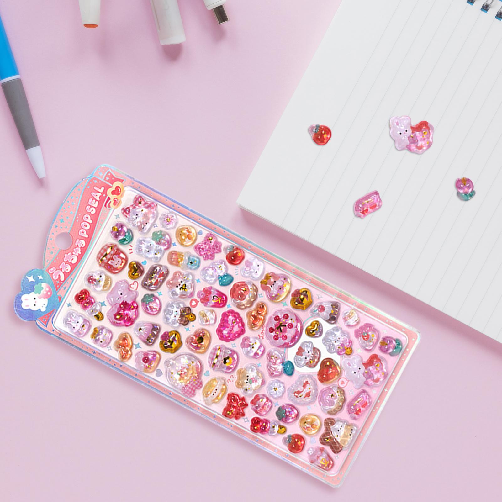 Cute Sticker Pack 3D Glitter S - огляд і ціна Resin Glitter Pack