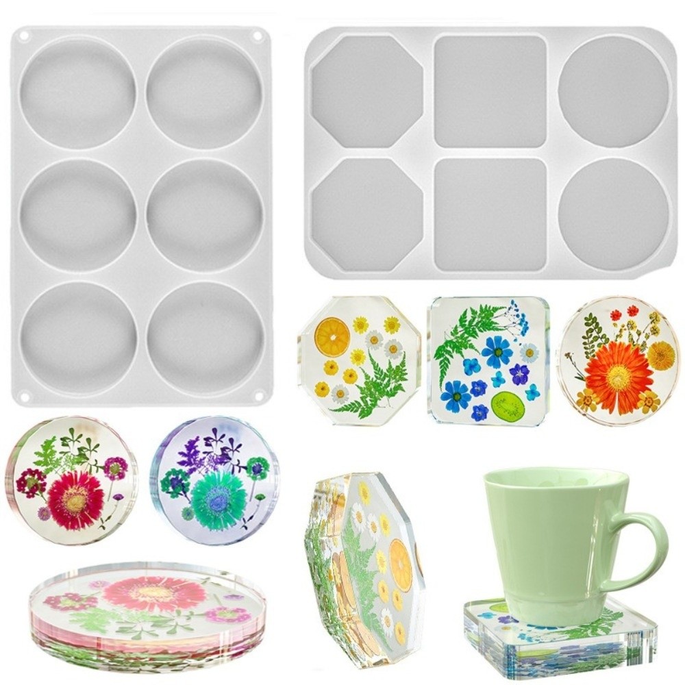 Creative Coasters Silicone Mol - огляд і ціна Coaster Mold Round