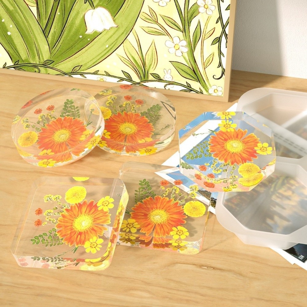 Creative Coasters Silicone Mol - огляд і ціна Coaster Mold Round
