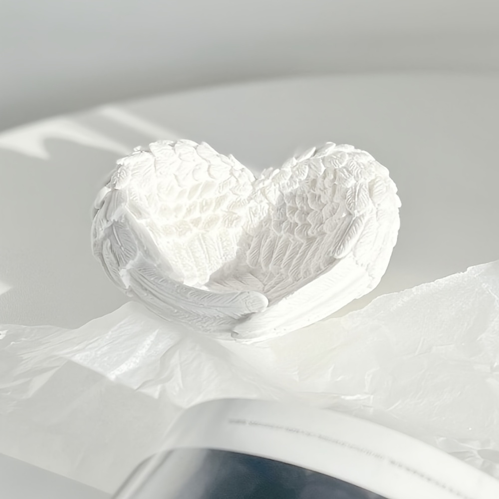 1pc Angel Wing Heart Silicone  - огляд і ціна Resin Craft Ideas