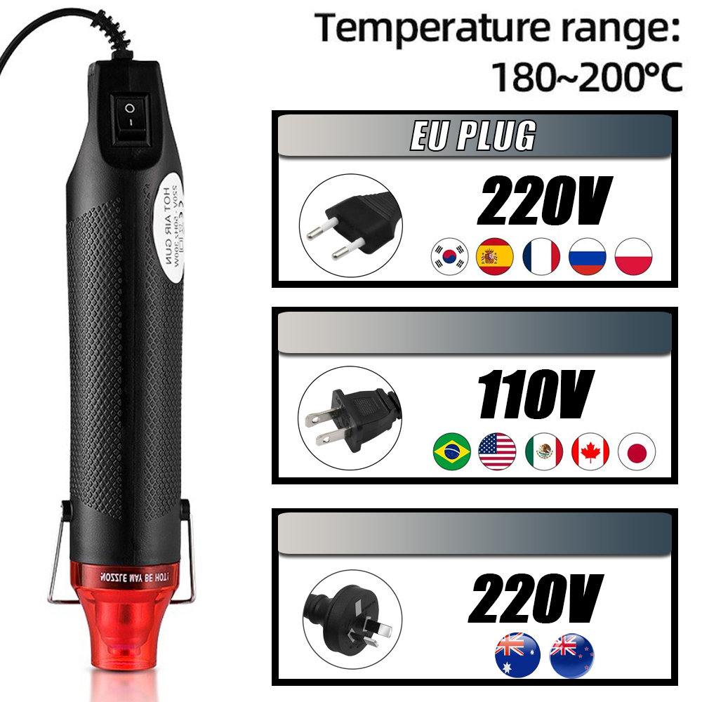 300W Hot Air Gun Portable Mini - огляд і ціна Heat Gun Small