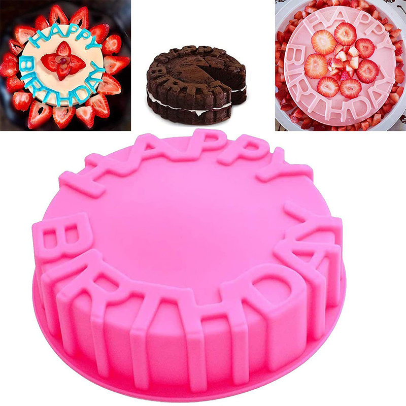 Happy Birthday Baking Pan Roun - огляд і ціна Coaster Mold Round
